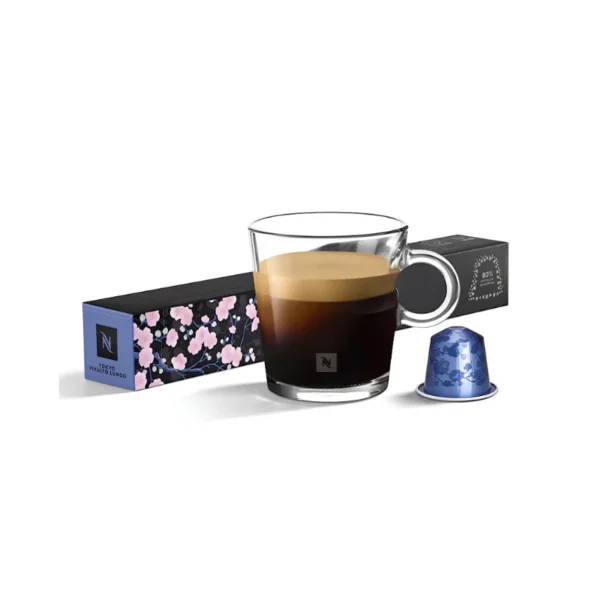 Nespresso Original Line Tokyo Vivalto Lungo Coffee Capsules (10 Pods) – 52g Sleeve