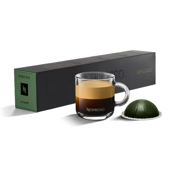 Nespresso Vertuo Line Il Caffè Coffee Pods – 10 Capsules Sleeve (Imported)
