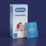 Durex Settebello Classico Condoms 10 Pack – Classic Fit Smooth Natural Rubber Latex Condoms (Imported) - Image 2