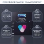 Durex Mutual Pleasure Condoms 3 Pack – Ribbed & Dotted Delay Climax Natural Rubber Latex Condoms (Imported) - Image 3