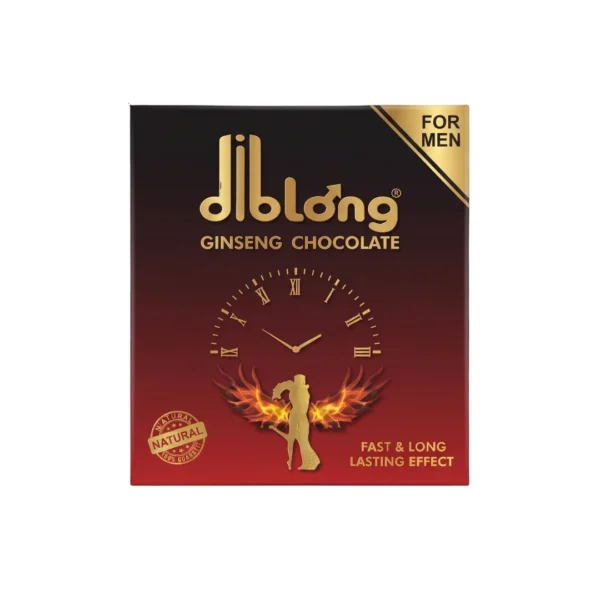 Diblong Ginseng Chocolate For Men (25g Single Bar) – Fast & Long Lasting Herbal Energy & Stamina Booster Bar (Imported)
