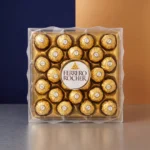 Ferrero Rocher Fine Hazelnut Chocolates T24 (300g) Box | Luxury Gift Chocolate Price in Pakistan - Image 2
