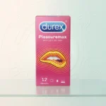Durex Pleasuremax Condoms 12 Pack – Ribbed & Dotted Dual Texture Natural Rubber Latex Condoms (Imported) - Image 2