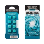 Listerine Ready! Tabs Chewable Clean Mint Tablets (3-Pack) | On-the-Go Breath Freshener Price in Pakistan