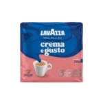 Lavazza Crema e Gusto Dolce Ground Coffee Duo Pack (2 x 250g) – Imported Italian Smooth Roast Espresso (Intensity 6/10)