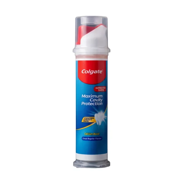 Colgate Maximum Cavity Protection Pump Toothpaste 100ml – Imported Calcium Boost Oral Care