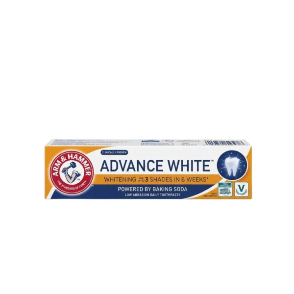 Arm & Hammer Advance White Whitening Toothpaste 75ml – Imported Baking Soda Deep Clean