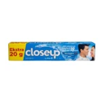 Closeup Icy White Gel Toothpaste 180g (160g + 20g Extra) – Imported Antibacterial Zinc Gel