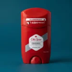 Old Spice Original Deodorant Stick 50ml (0% Aluminium Salts) – 48H Freshness for Men
