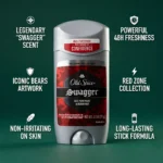 Old Spice Red Zone Swagger Deodorant Stick for Men - 85g / 3 oz - Image 3