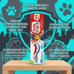 Aquafresh Little Teeth Kids Toothpaste 3-5 Years 50ml – Imported PAW Patrol Enamel Protection - Image 3