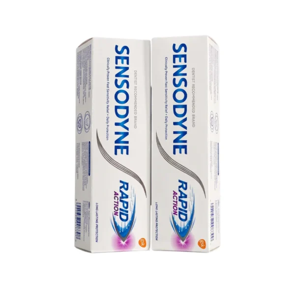Sensodyne Rapid Action Toothpaste 75ml – Imported Fast Sensitivity Relief Oral Care