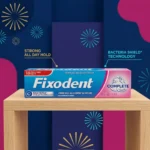 Fixodent Complete Original Denture Adhesive Cream 47g – Imported All-Day Hold & Bacteria Shield - Image 2