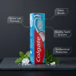 Colgate Active Salt Antibacterial Toothpaste 100ml (152g) – Imported Oral Care for Healthy Teeth & Gums - Image 3