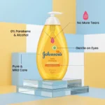 Johnson's Baby Shampoo 750ml Pump – Imported No More Tears Classic Gentle Hair Care - Image 3