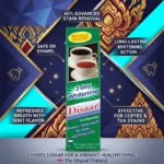 Disaar 3 Day Whitening Toothpaste 100g – Imported Coffee & Tea Stain Removal Fresh Mint - Image 3