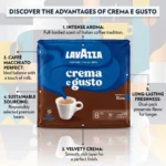 Buy Lavazza Crema e Gusto Ground Coffee 500g (2x250g) | Imported Italian Coffee - Image 3