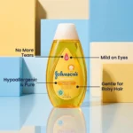 Johnson's Baby Shampoo 200ml – Imported Ultra-Gentle Mild No More Tears Hair Care - Image 3