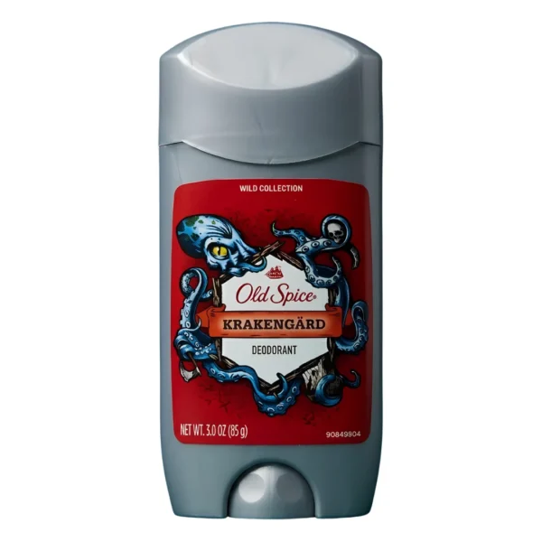 Old Spice Wild Collection Krakengard Deodorant Stick 85g (3.0 oz) – Long Lasting Odor Protection