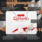 Ferrero Confetteria Raffaello Tin Box 300g – Premium Imported Coconut Almond Chocolates Gift Edition - Image 3