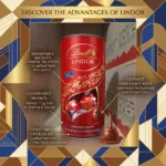 Lindt LINDOR Milk Chocolate Truffles Canister 175g (6.1 oz) – Premium Imported Swiss Smooth Melting Chocolates Gift Tube - Image 3