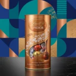 Lindt LINDOR Assorted Chocolate Truffles Canister 175g – Premium Imported Swiss Smooth Melting Chocolates Gift Tube - Image 2